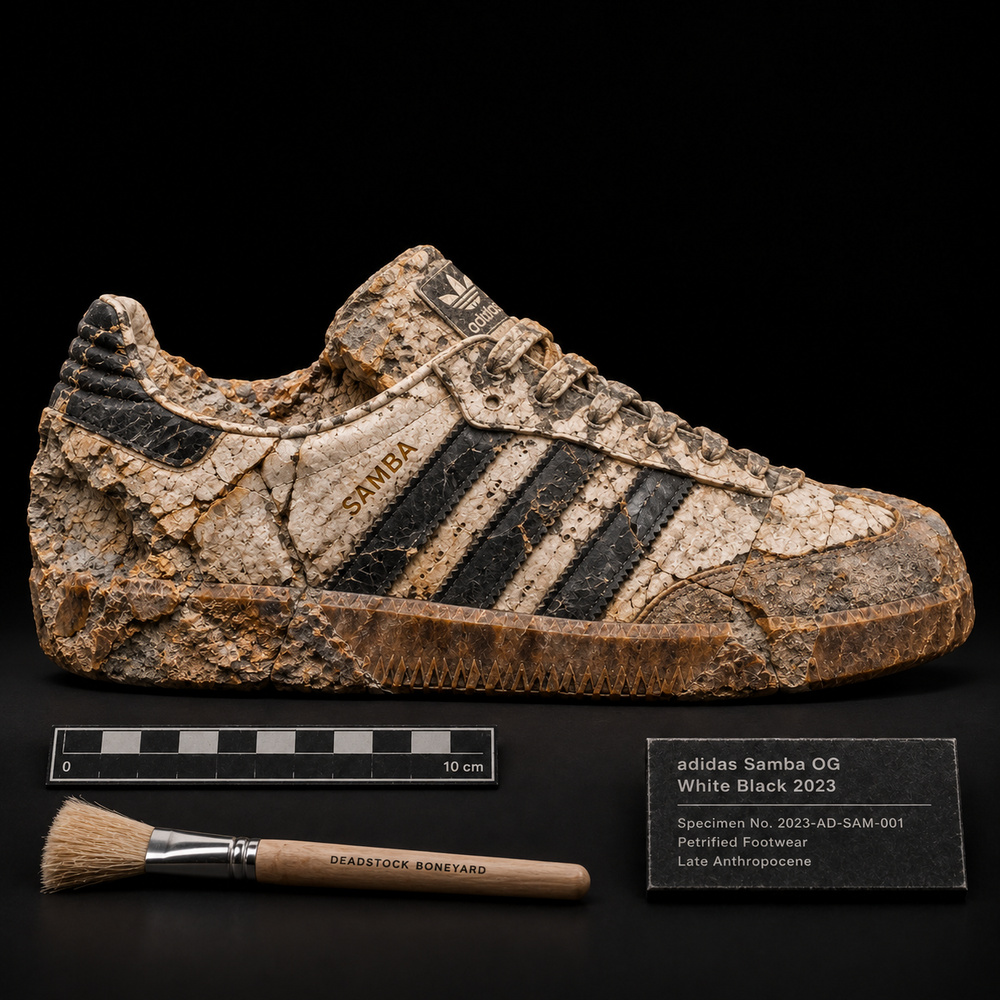 adidas Samba OG White Black — Conservation