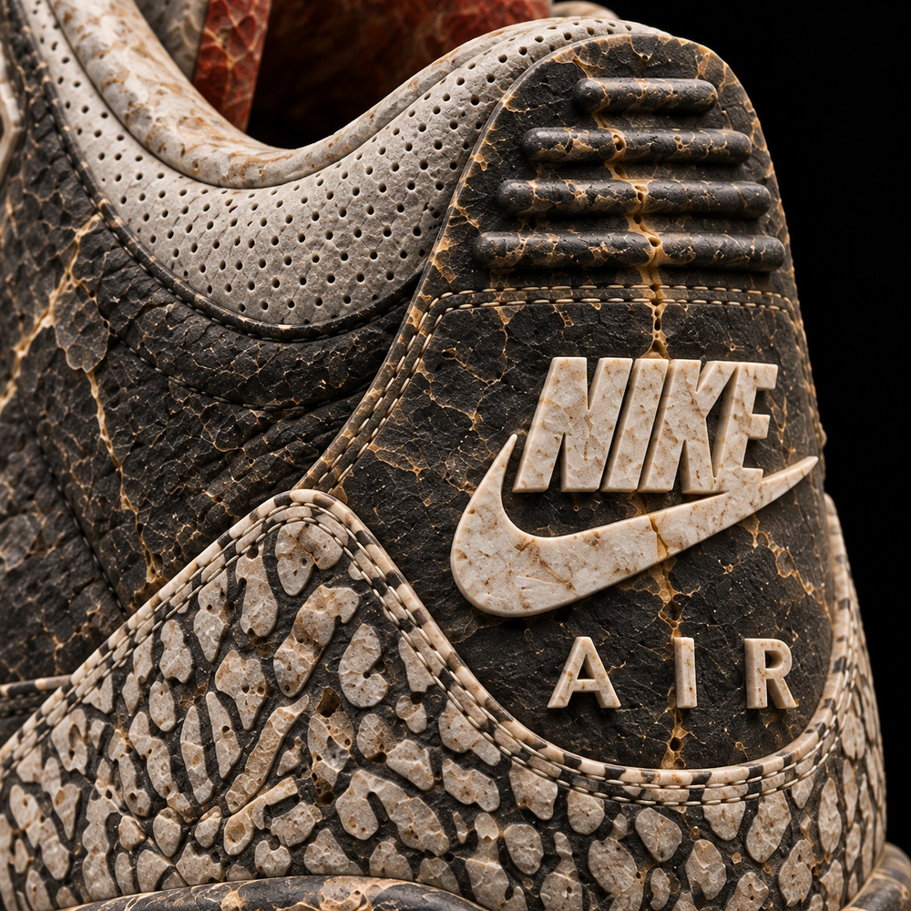 Air Jordan 3 Retro “Black Cement” — Brand detail