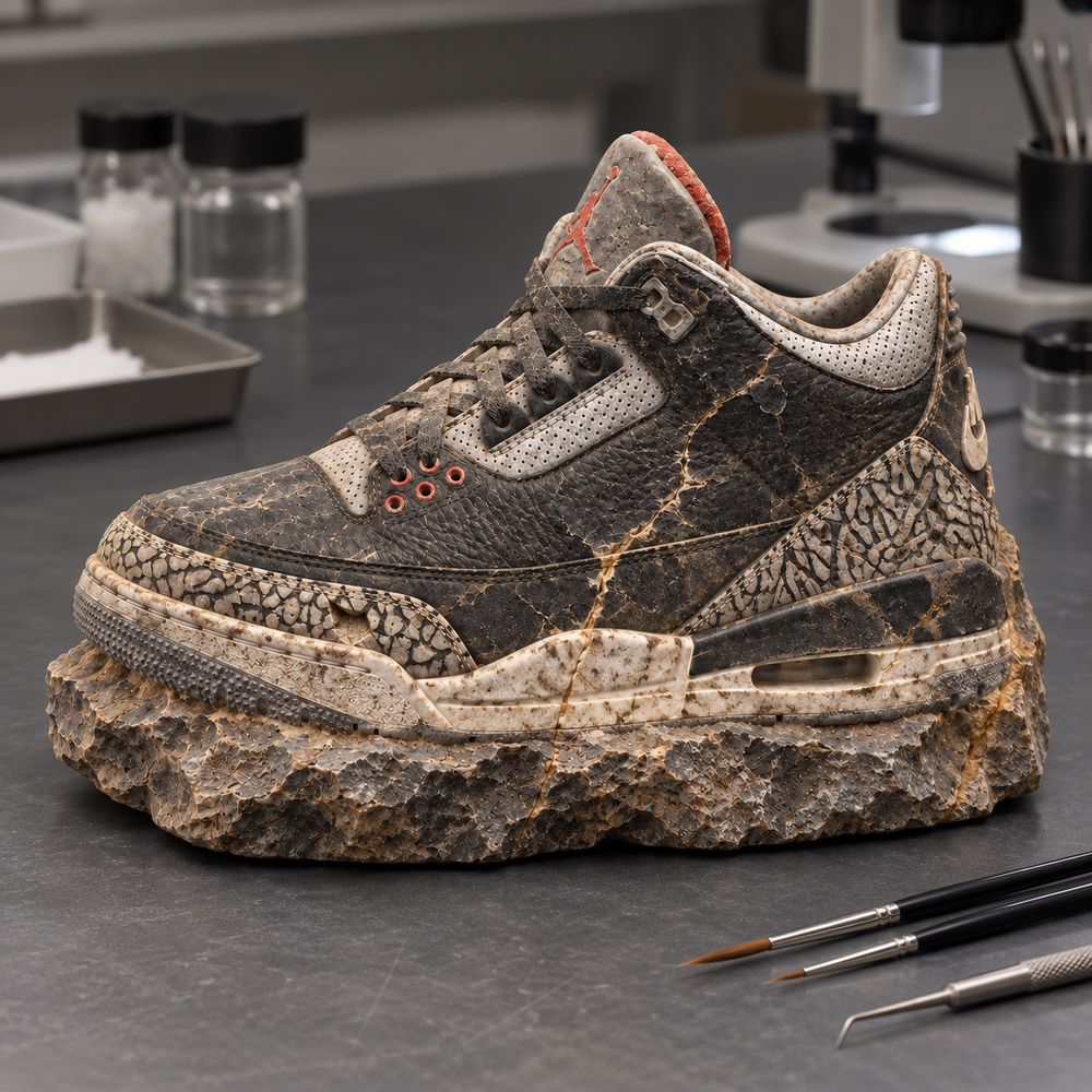 Air Jordan 3 Retro “Black Cement” — Conservation