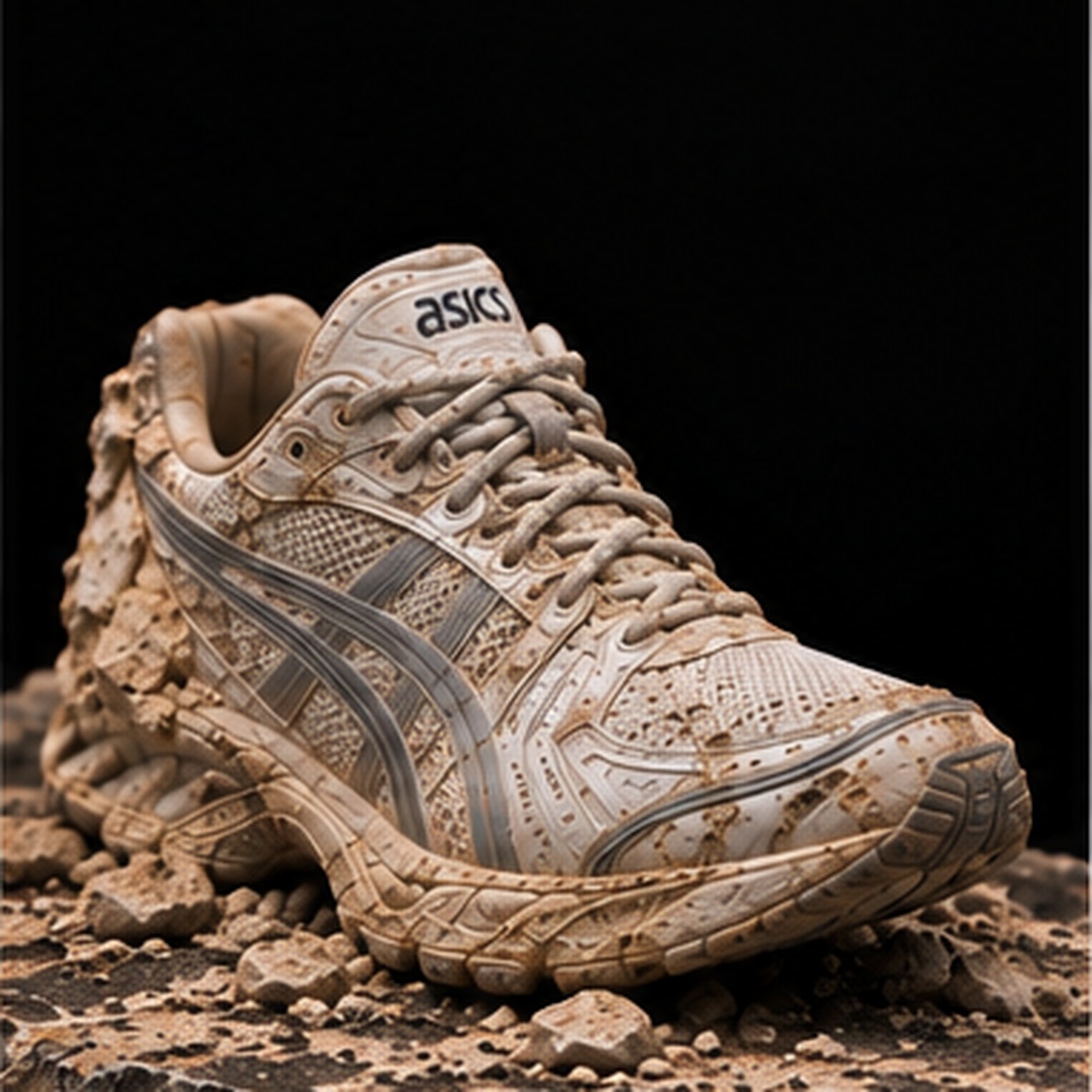 ASICS Gel-Kayano 14 White Pure Silver — Three-quarter view
