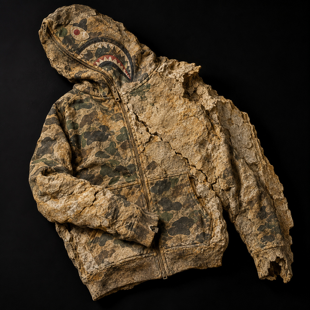 BAPE Shark Full Zip Hoodie — Front view