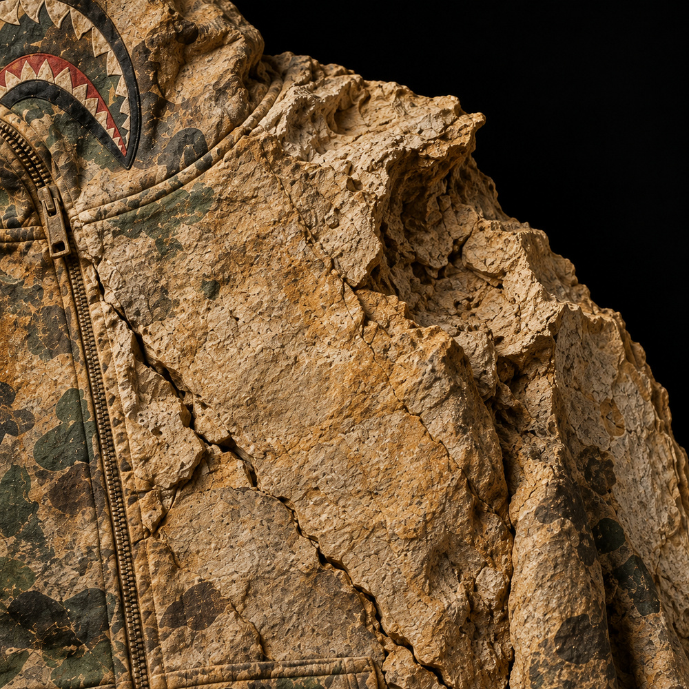BAPE Shark Full Zip Hoodie — Rock matrix