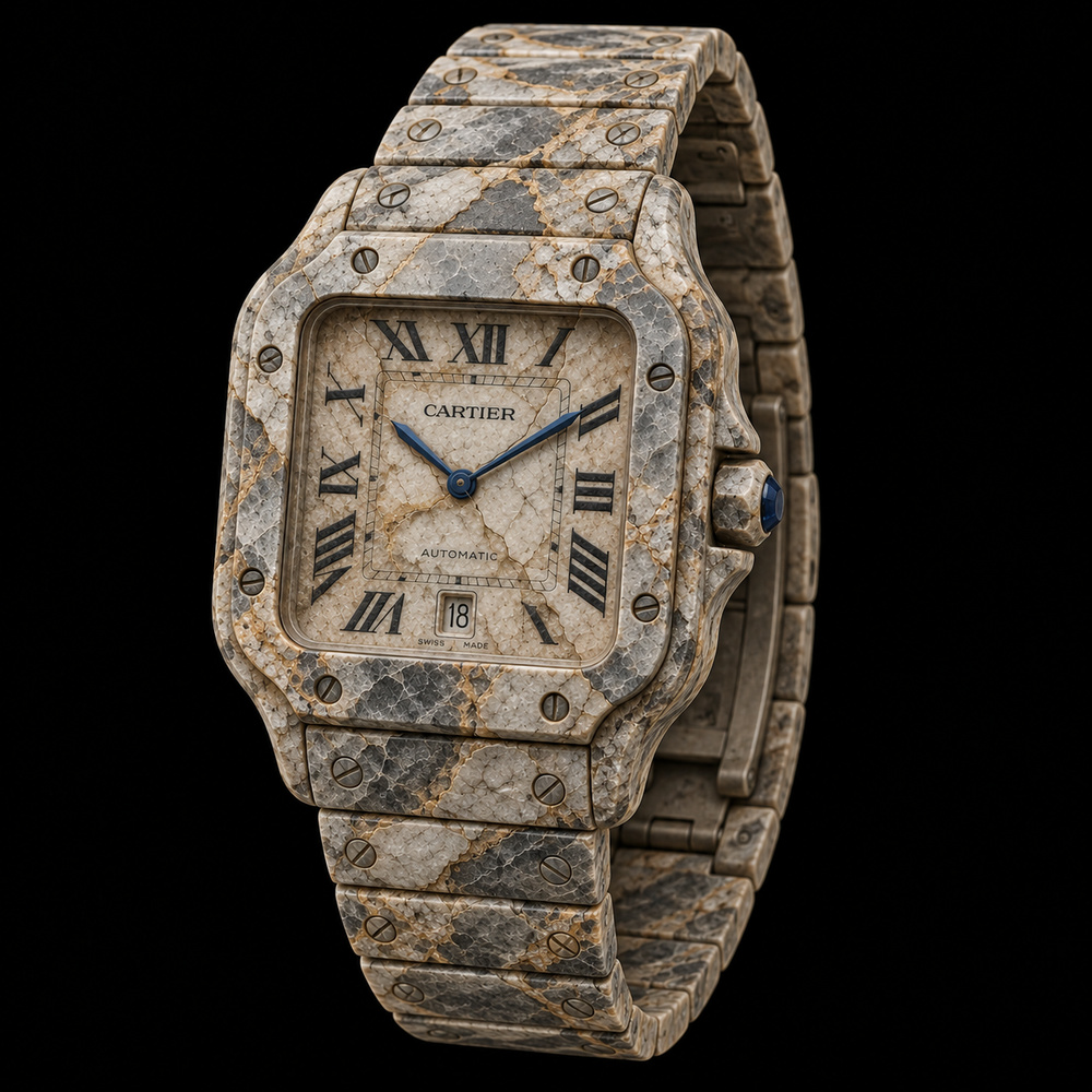 Cartier Santos de Cartier — Reverse view