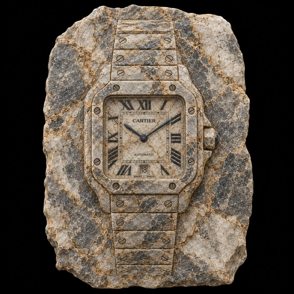 Cartier Santos de Cartier — Rock matrix