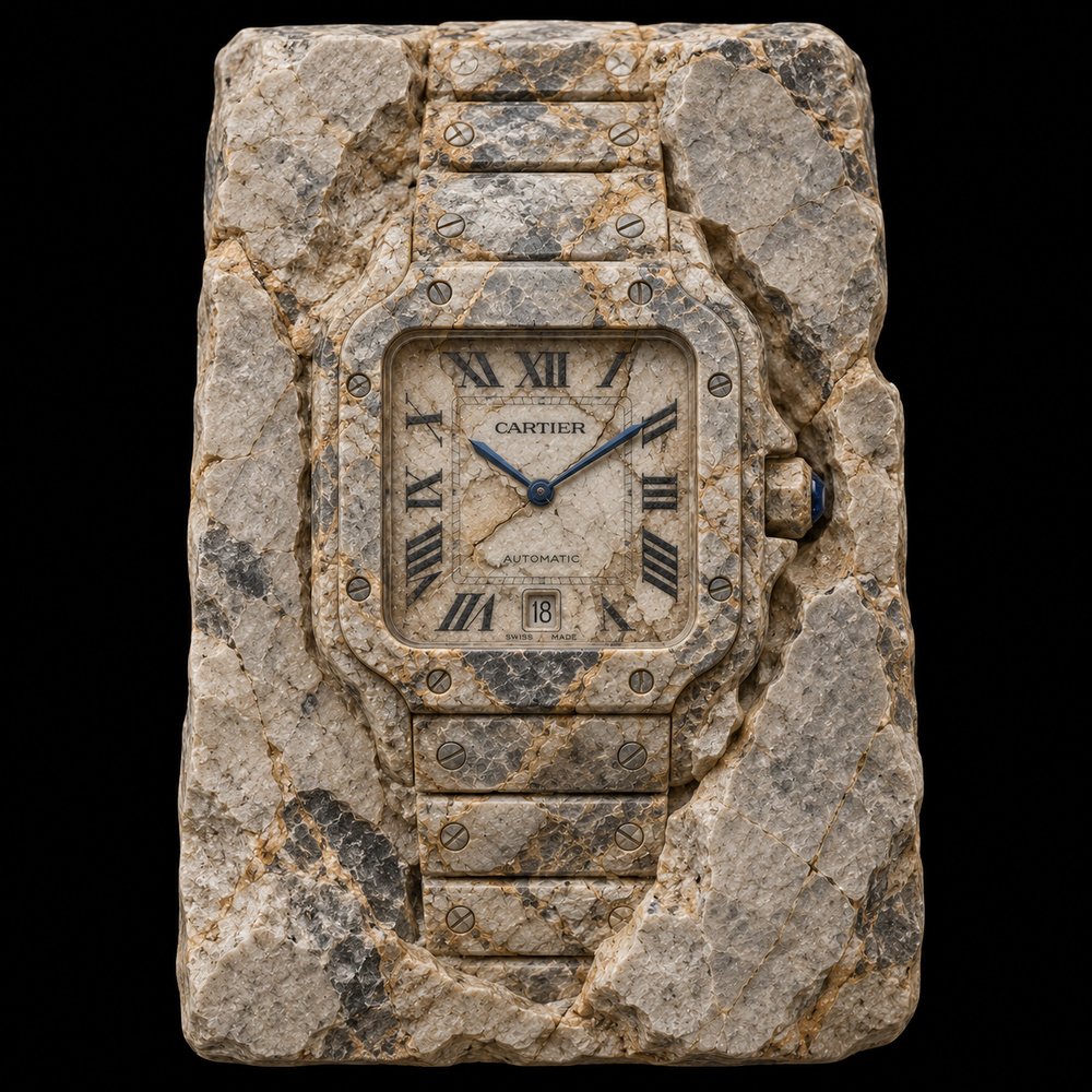Cartier Santos de Cartier — Partial excavation