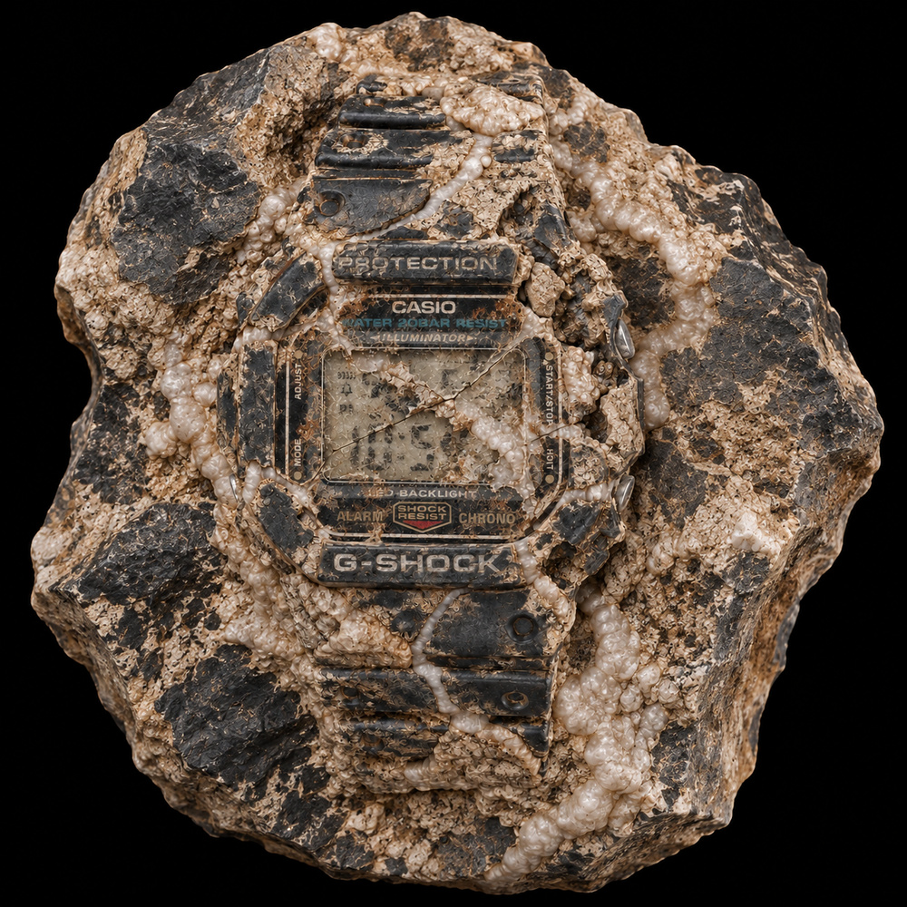 Casio G-Shock DW-5600 — Rock matrix