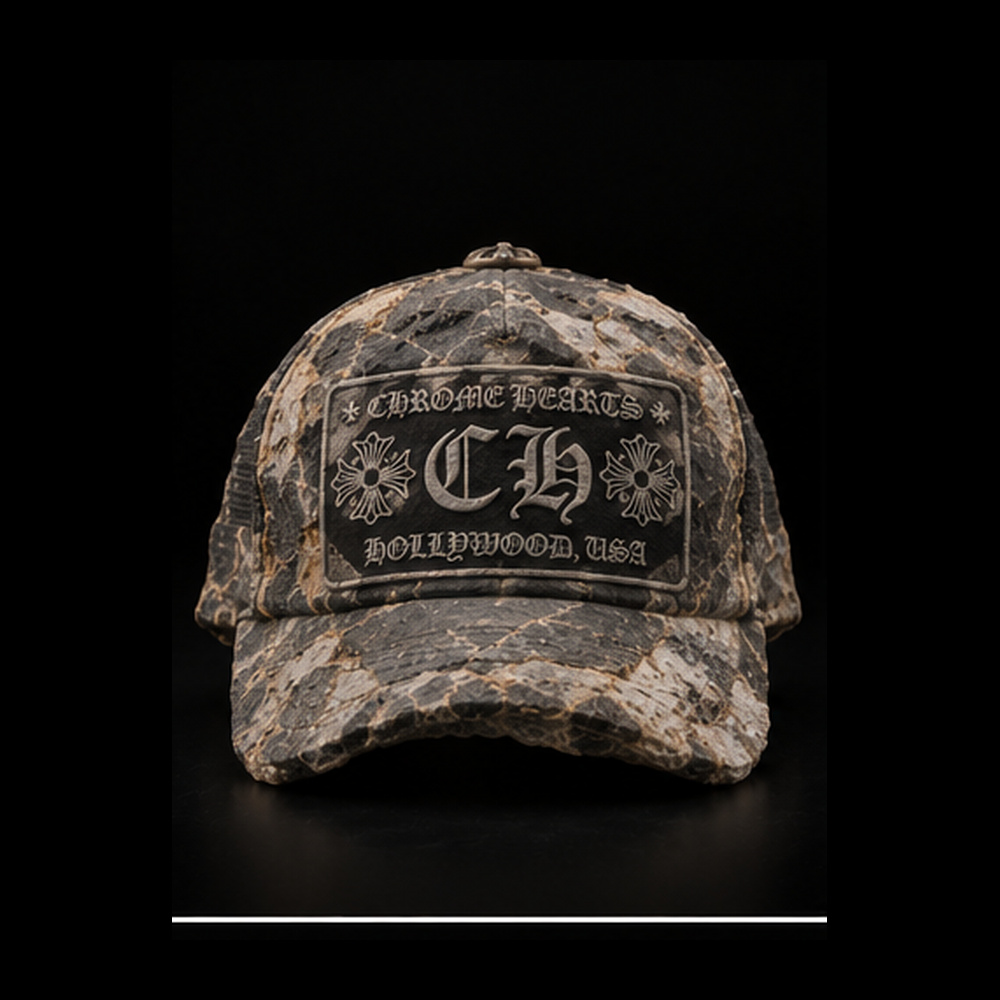 Chrome Hearts Trucker Hat fossil specimen