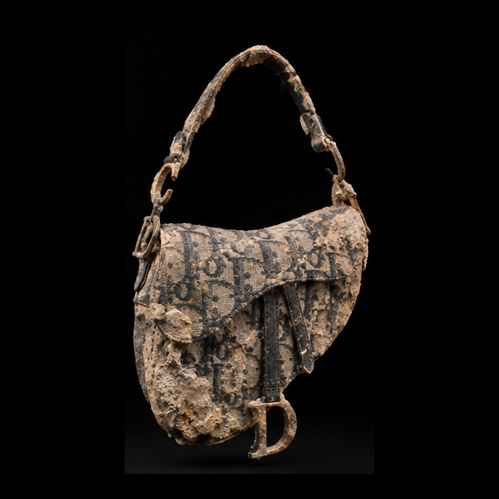Dior Saddle Bag Oblique — Front view