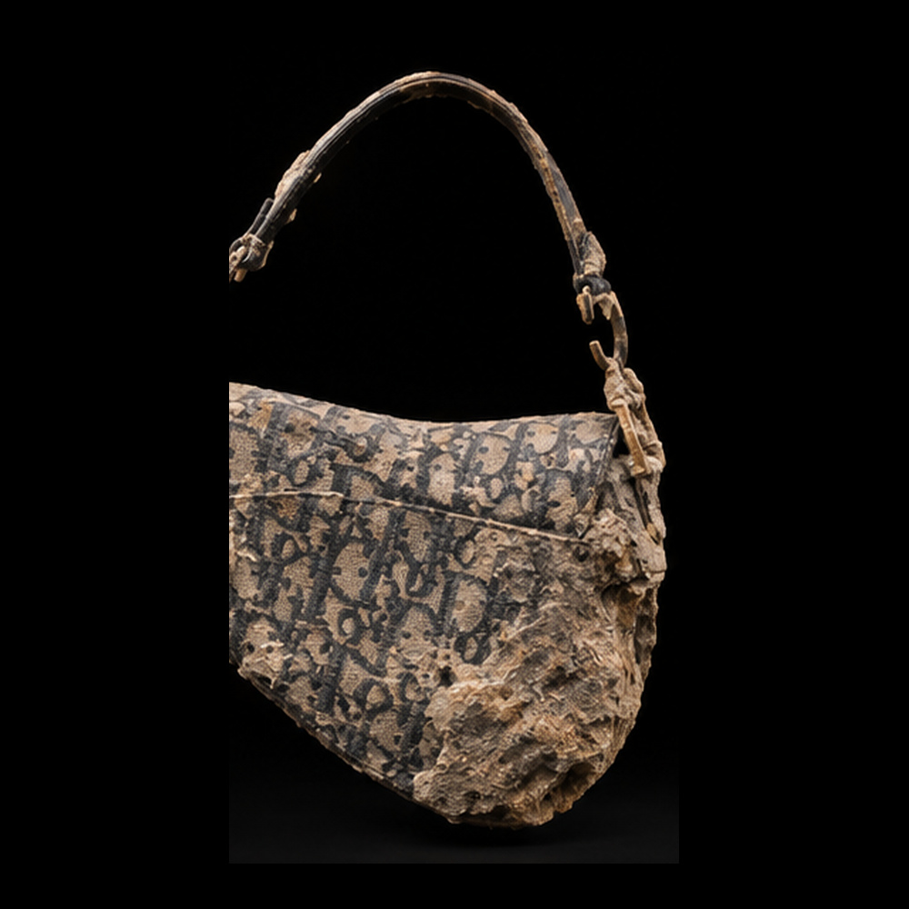 Dior Saddle Bag Oblique — Reverse view