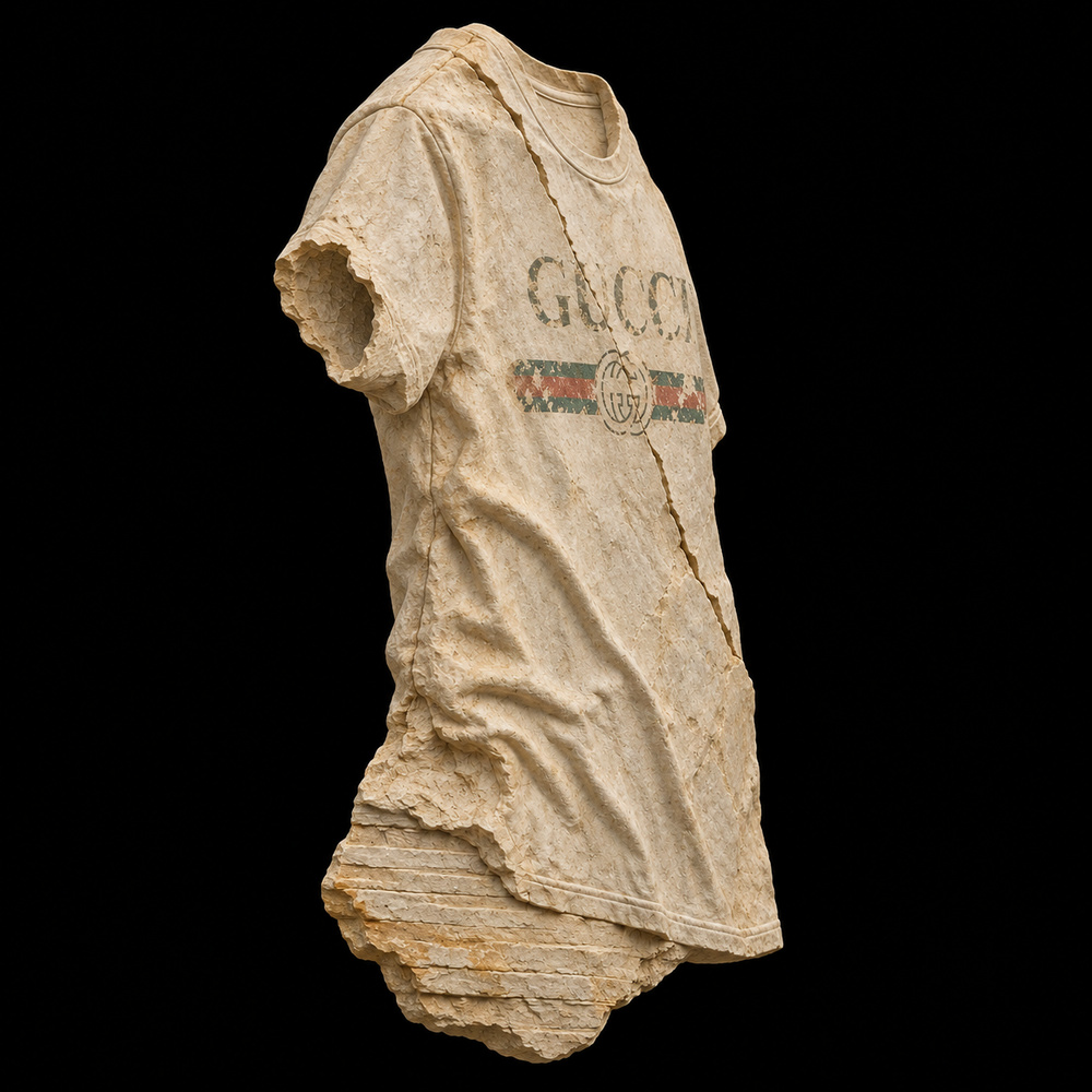 Gucci Logo T-Shirt fossil specimen