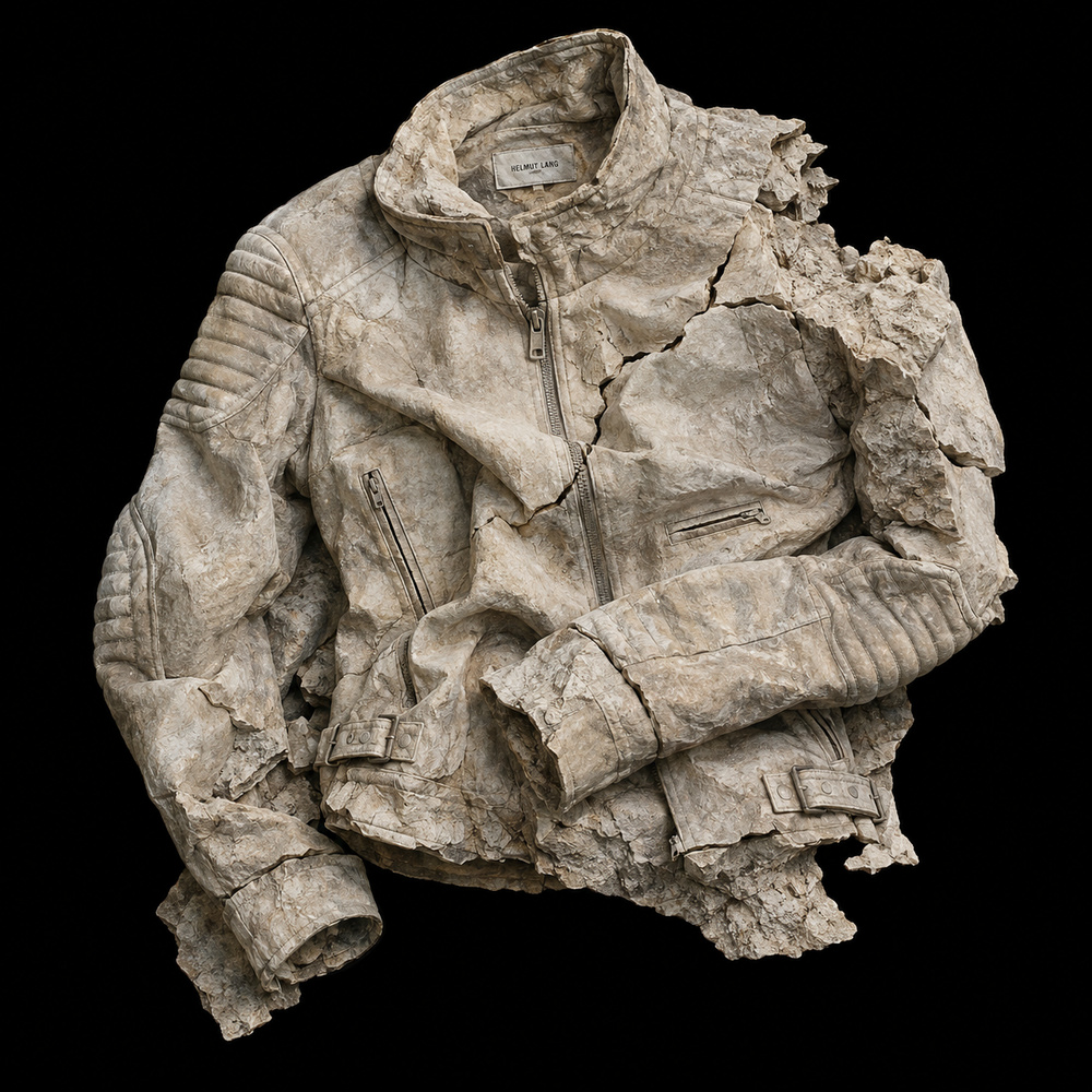 Helmut Lang Astro Biker Jacket — Front view
