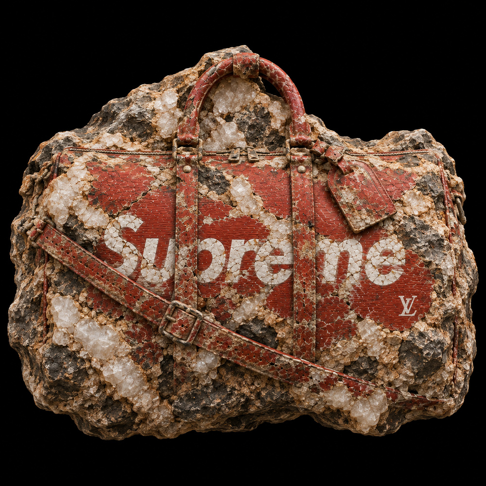 Louis Vuitton x Supreme Keepall 45 — Brand detail