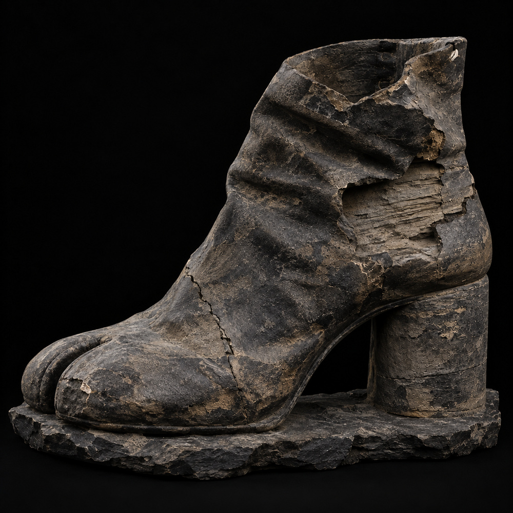 Maison Margiela Tabi Boot fossil specimen