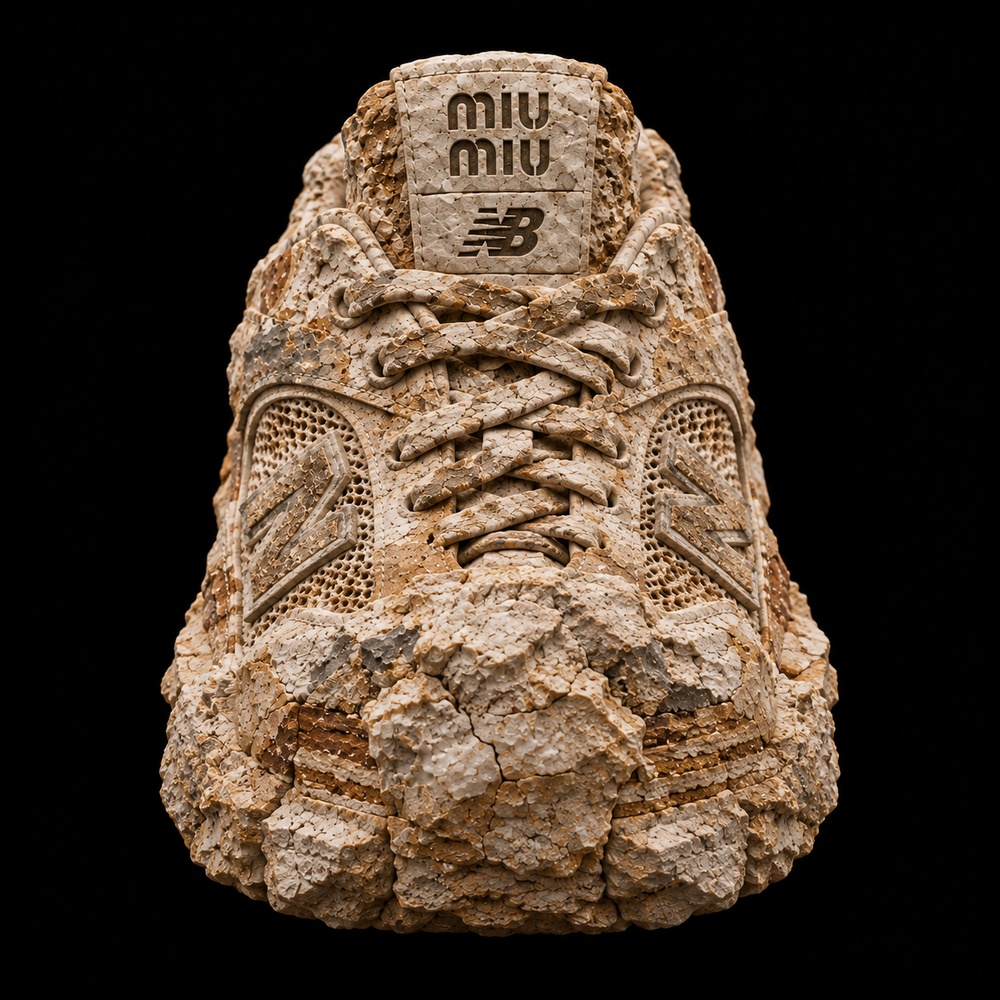 Miu Miu x New Balance 530 SL — Front view