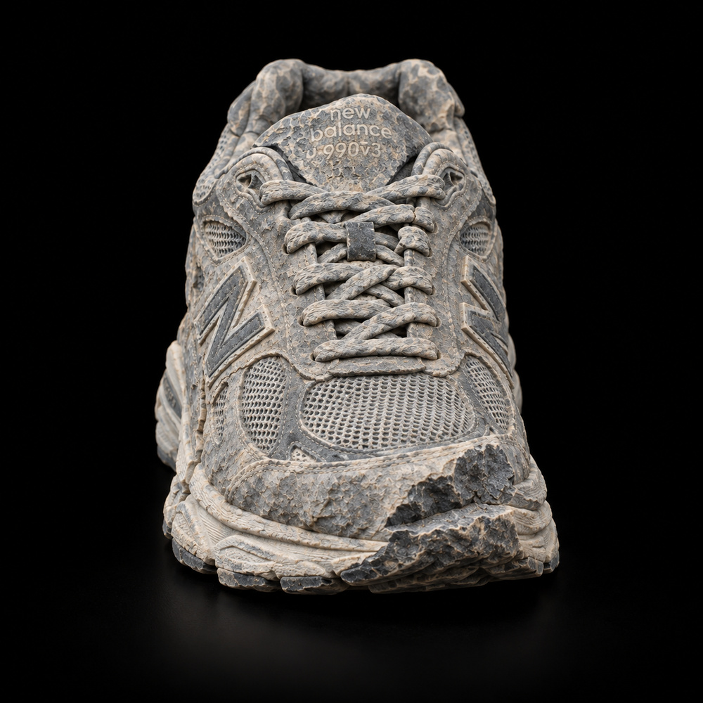 New Balance 990v3 Grey — Front view