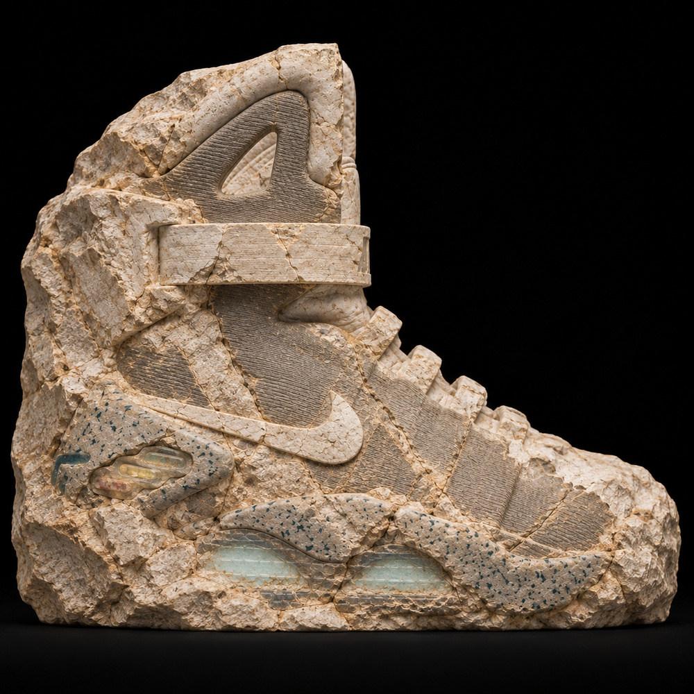 Nike Air Mag fossil specimen