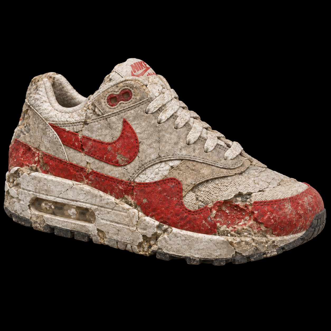 Nike Air Max 1 “Anniversary Red” — Three-quarter view