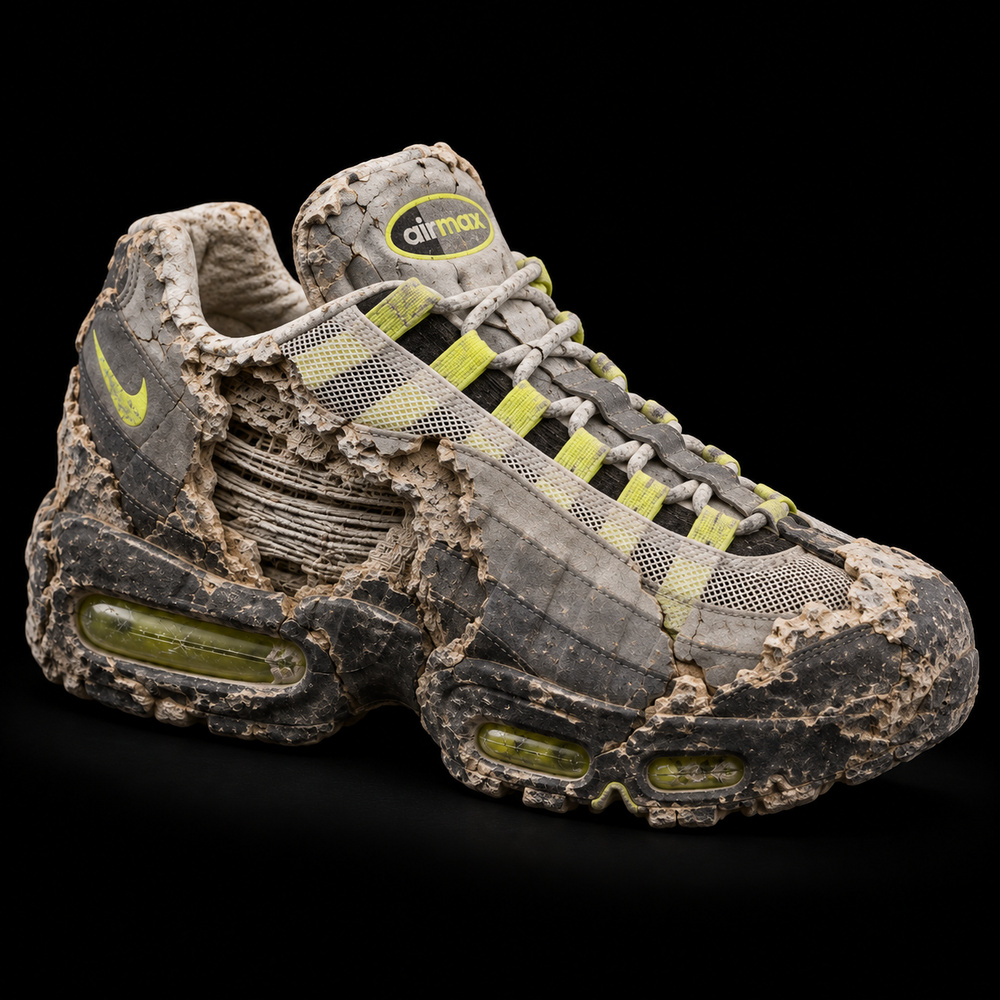 Nike Air Max 95 “Neon” — Three-quarter view