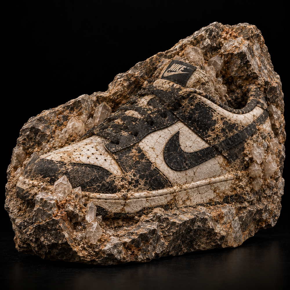 Nike Dunk Low “Panda” — Rock matrix