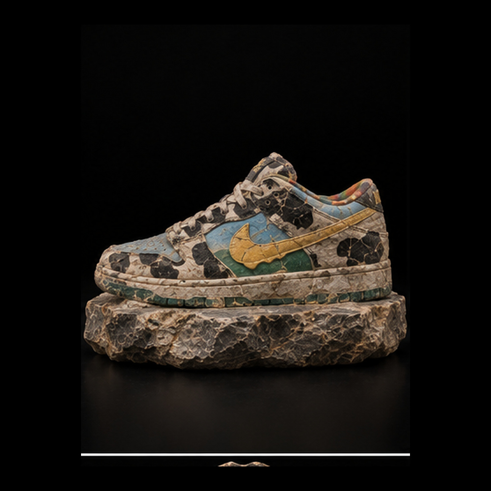Nike SB Dunk Low “Chunky Dunky” fossil specimen