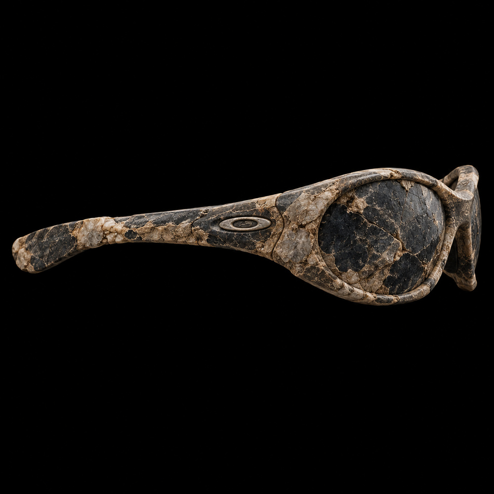 Oakley Eye Jacket Redux fossil specimen