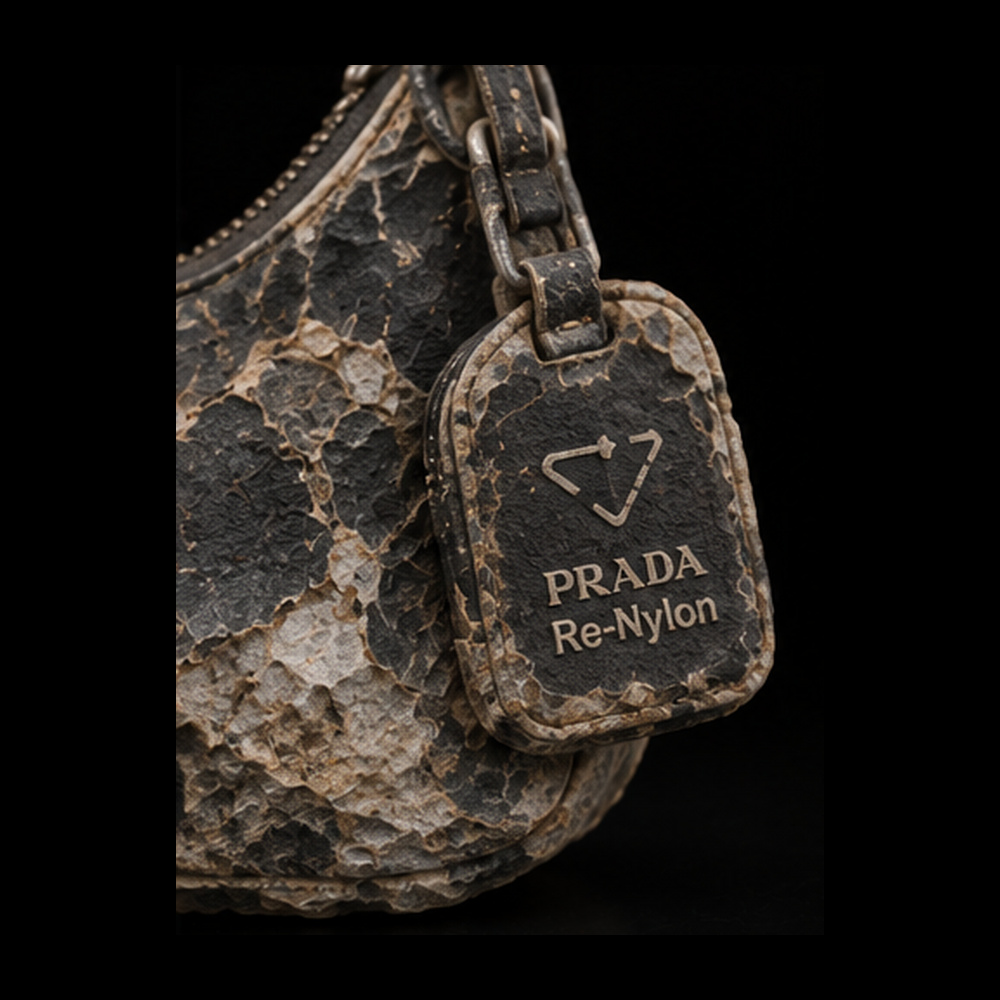 Prada Re-Nylon Shoulder Bag — Rock matrix