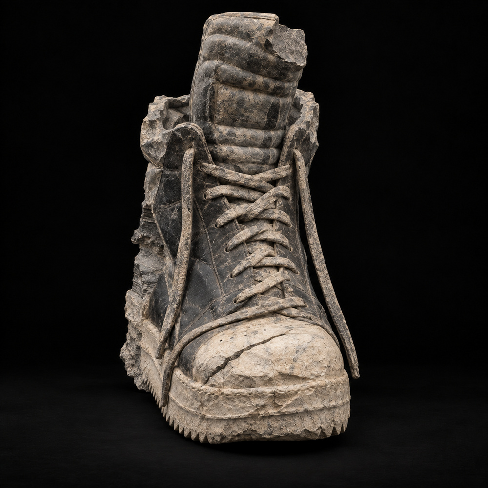 Rick Owens Geobasket — Front view
