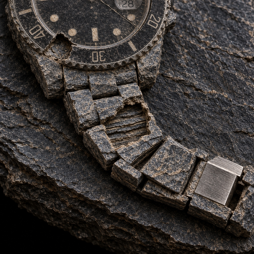 Rolex Submariner 116610LN — Rock matrix