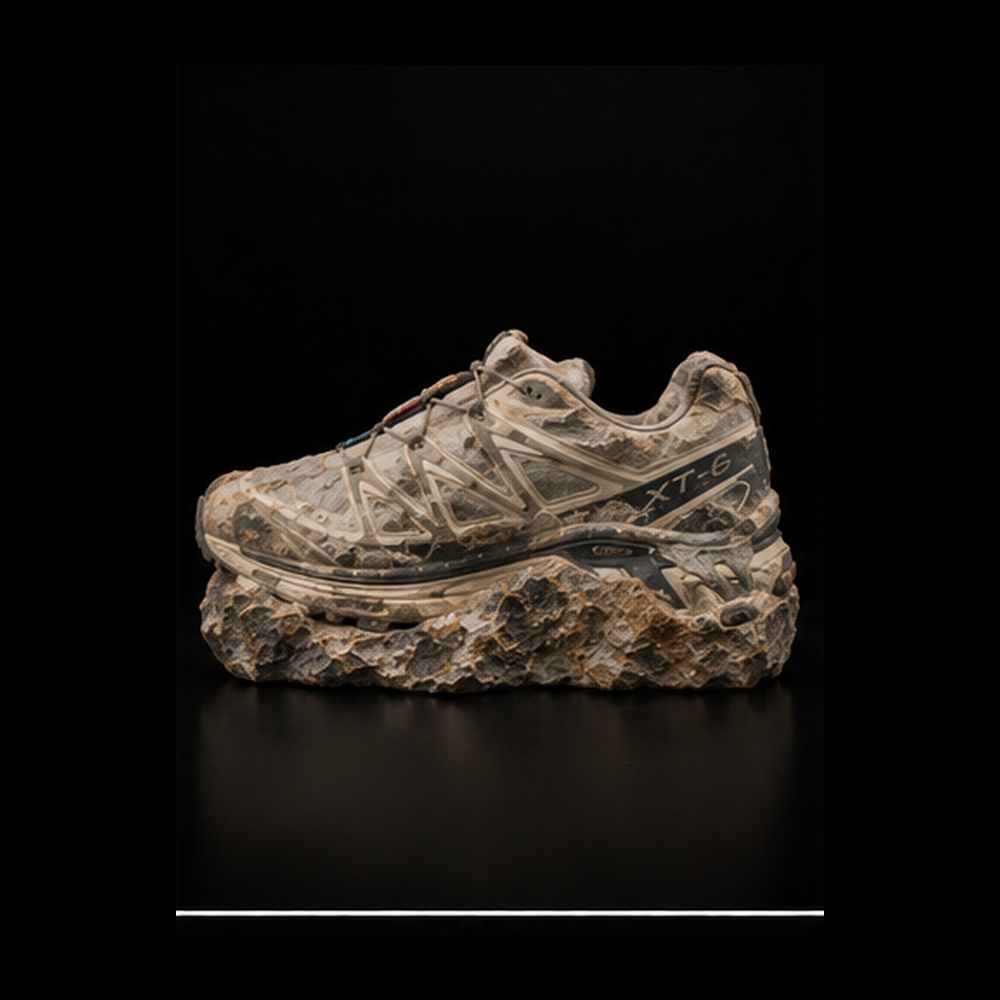 Salomon XT-6 Vanilla Ice — Reverse view