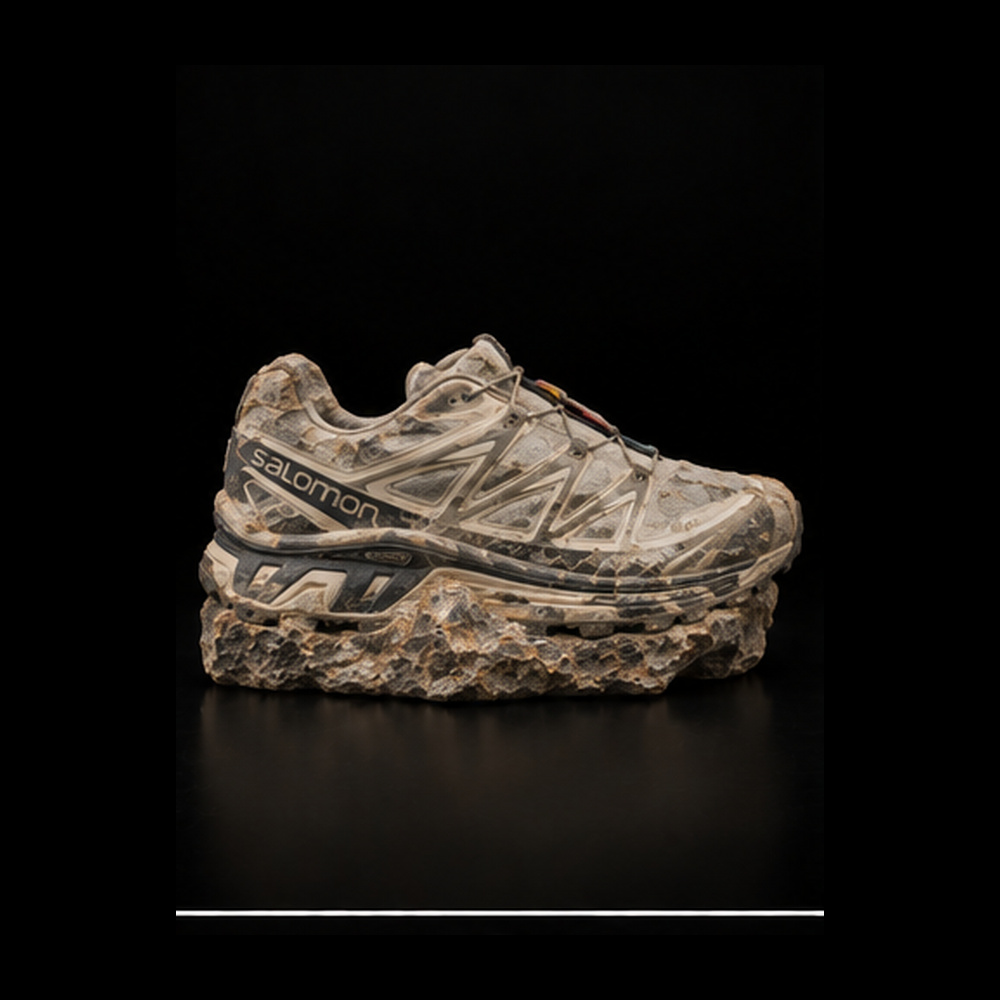 Salomon XT-6 Vanilla Ice fossil specimen